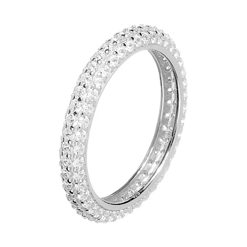 Anillo Circonitas 3mm Grosor RH