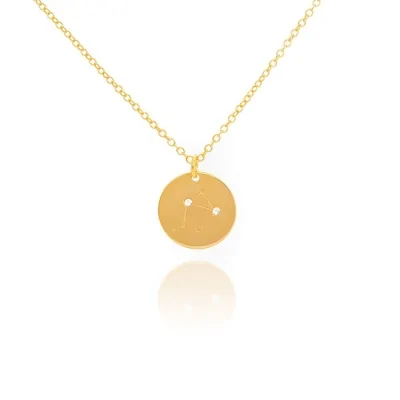 Collar Constelacion CZ Libra