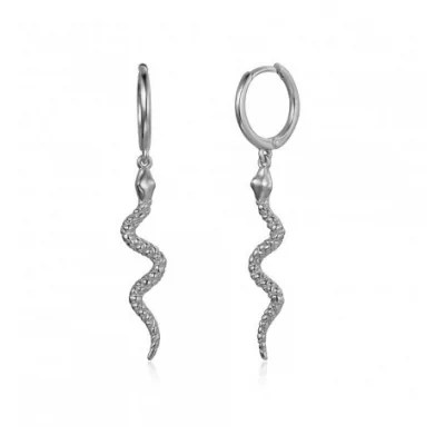 Pend Aro 11MM Serpiente 25MM