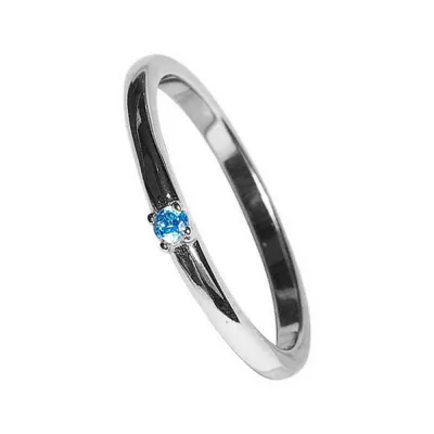 Anillo Circonita Swiss Blue... 2