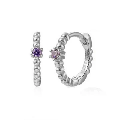 Pendientes Circonita Aro AM