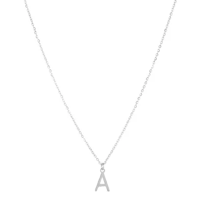 Collar Acero 38+4cm Inicial...