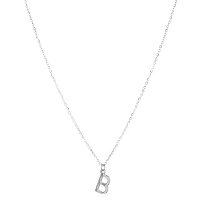 Collar Acero 38+4cm Inicial...