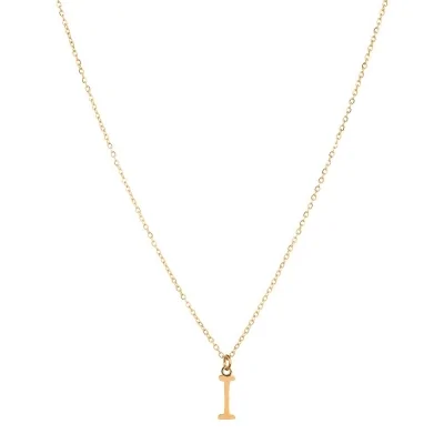 Collar Acero 38+4cm Inicial...