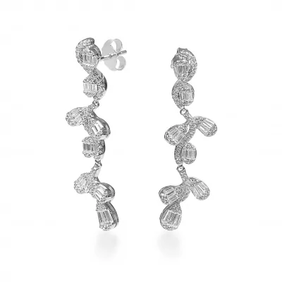 Pendiente Racimo Lagrimas...