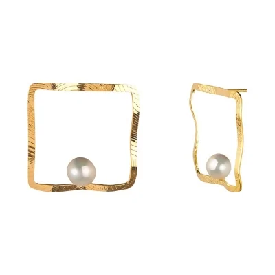 Pendiente Perla Blanca