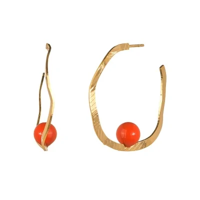 Pendiente Perla Coral PR