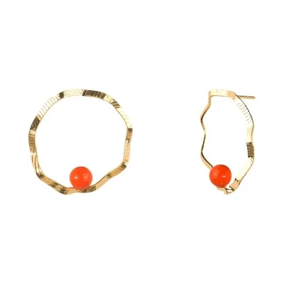 Pendiente Perla Coral PR