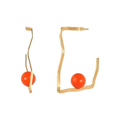 Pendiente Perla Coral PR