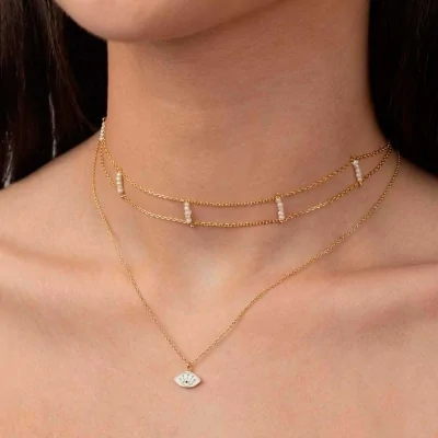 Collar Choker Acero 33+5mm... 2
