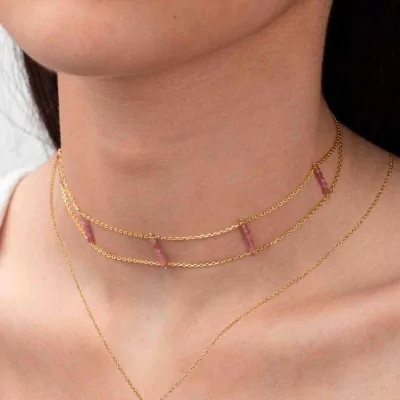 Collar Choker Acero 33+5mm... 2