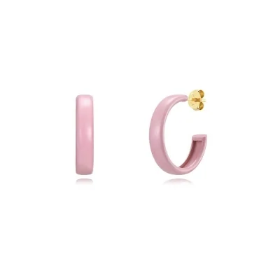 Pendientes Plata Aro Resina...