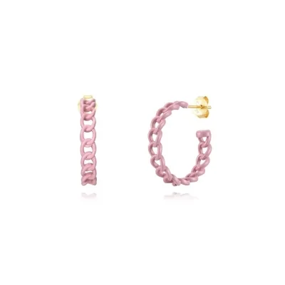 Pendientes Plata Aro Resina...