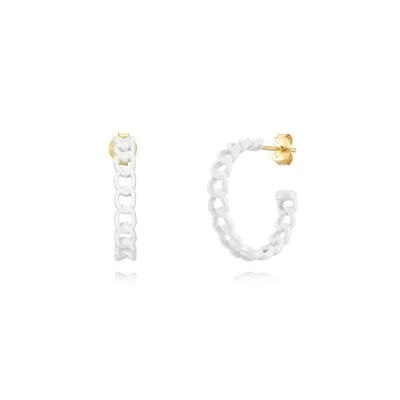 Pendientes Plata Aro Resina...