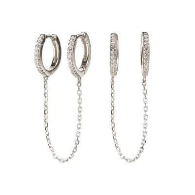 Pendiente Aros Cadena...