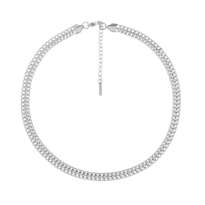 CHOKER CADENA TRENZADA 6.MM...