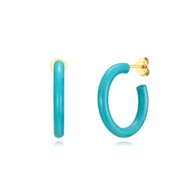 Pendientes Plata Semi Aro...