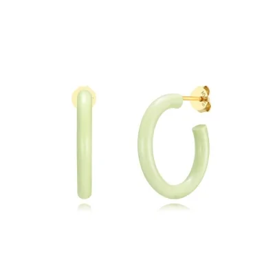 Pendientes Plata Semi Aro...