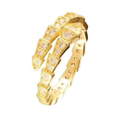 Anillo Plata Serpiente...