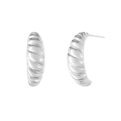 PENDIENTE CRUASÁN 17 6 MM