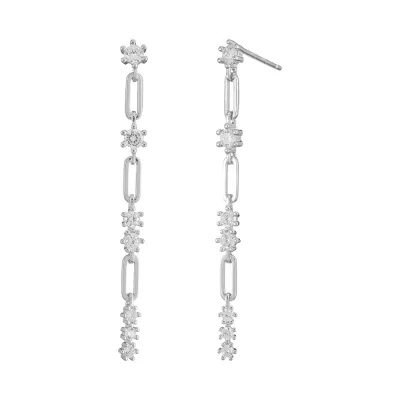 Pendientes Plata Eslabones...