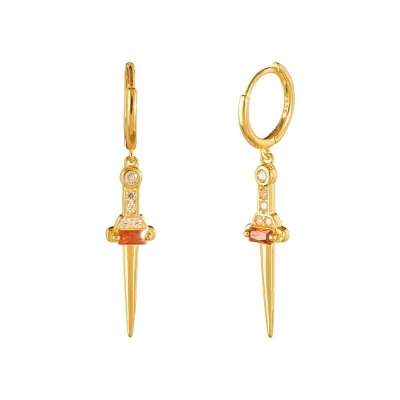 Pendientes Plata  Daga...