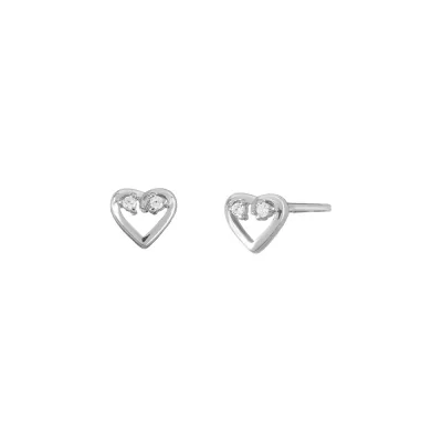 Pendientes Plata Corazon...