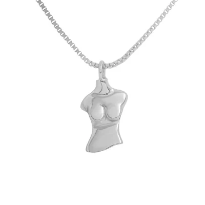 Collar Plata 40+5Cm Venus...