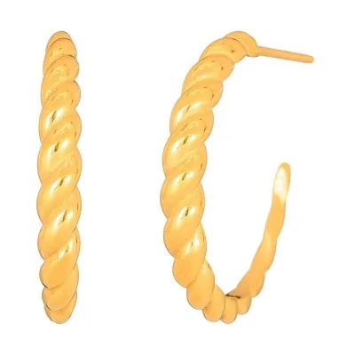 PENDIENTE CROISSANT FINO