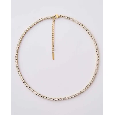 Collar Acero Tenis...