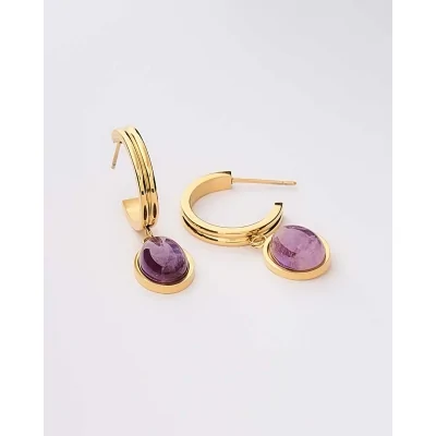 Pendientes Acero Aro...