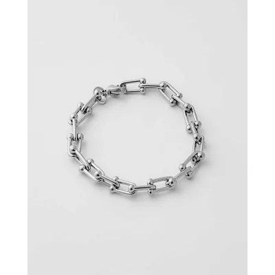 Pulsera Acero Eslabones 19Cm