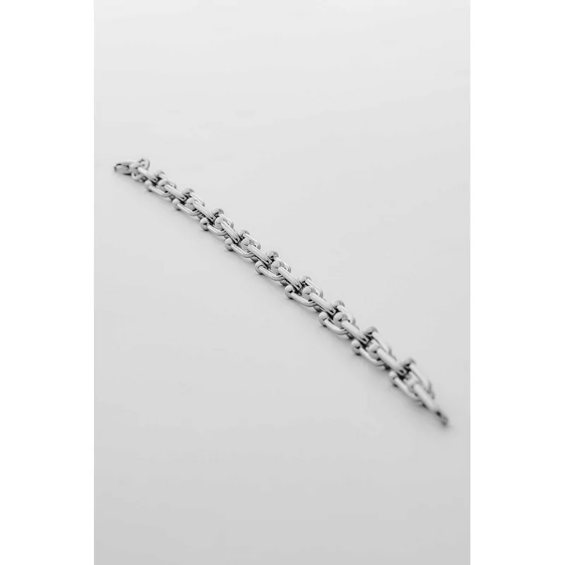 Pulsera Acero Eslabones 19Cm