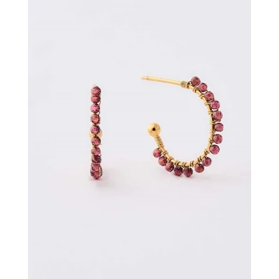 Pendiente Semi Aro 15mm...