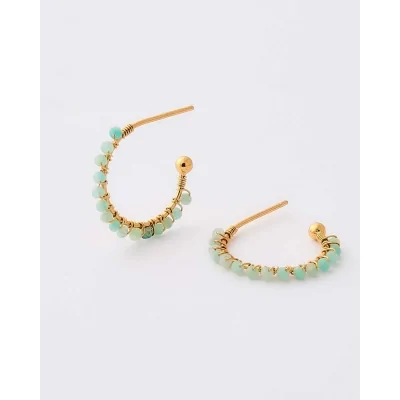 Pendiente Semi Aro 15mm... 2