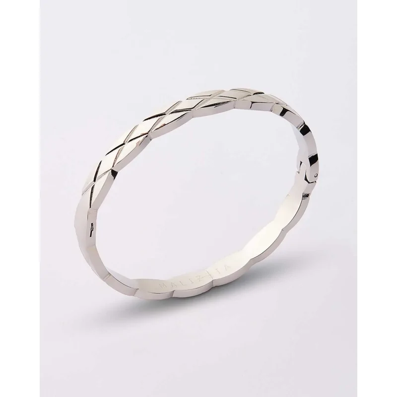 Pulsera Acero Rigida 6Mm Grosor