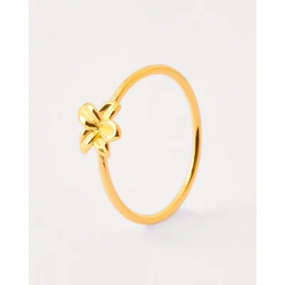 ANILLO PLATA FLOR  DO