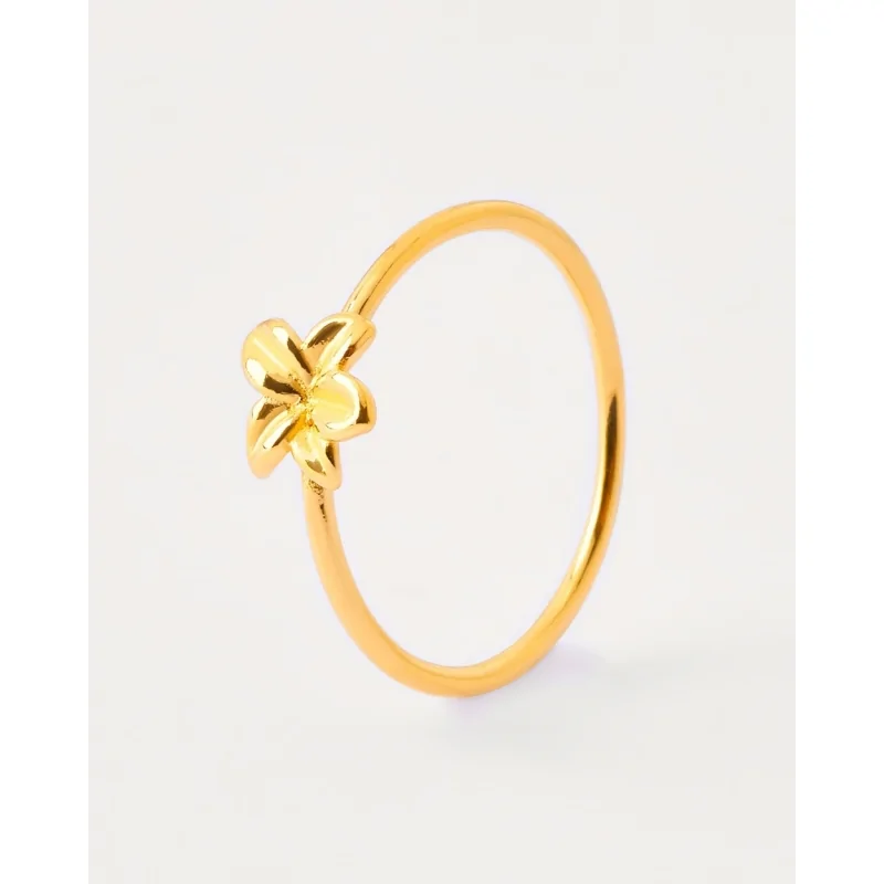 ANILLO PLATA FLOR  DO