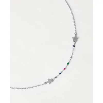 Collar Onix 2 Estrellas CZ