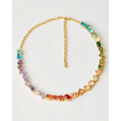 Collar Laton 30 Circonitas...