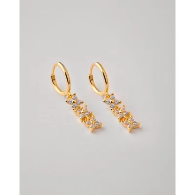 Pendientes Plata 3 Flores... 2