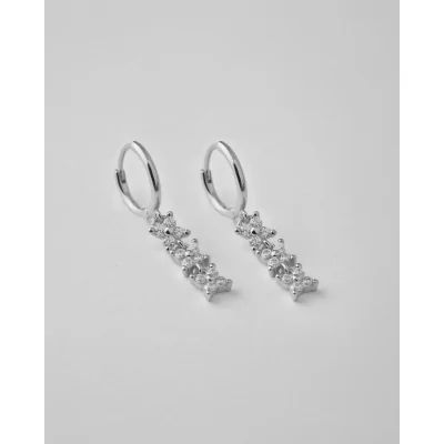 Pendientes Plata 3 Flores... 2