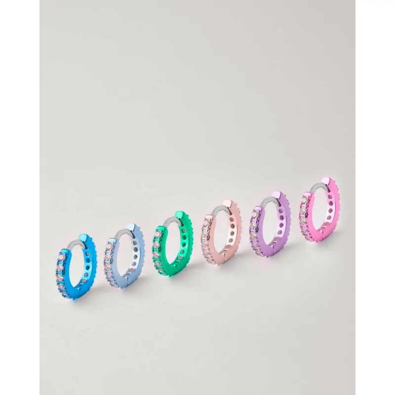 Pendientes Plata Circonita Aro 10mm...