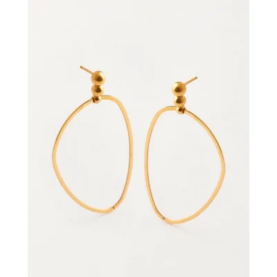 PENDIENTES ACERO ARO...