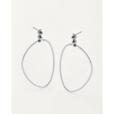 PENDIENTES ACERO ARO...