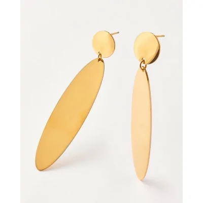 PENDIENTES ACERO CIRCULO...