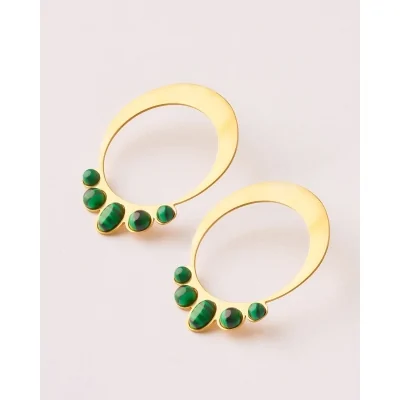 PENDIENTES ACERO ARO...