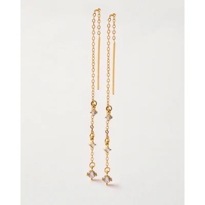 PENDIENTES PLATA CADENA...