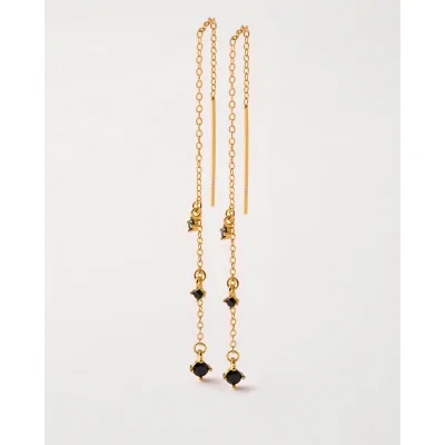 PENDIENTES PLATA CADENA...