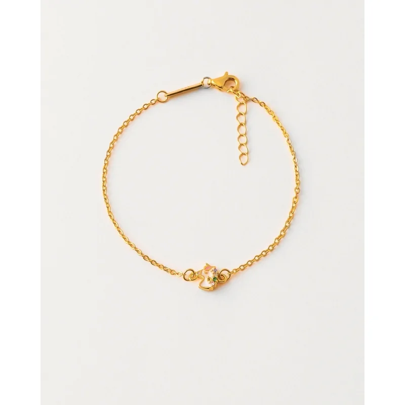 PULSERA PLATA INFANTIL UNICORNIO...